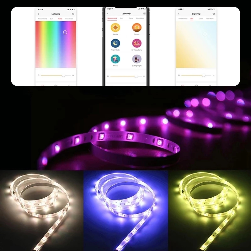 Tira de luces LED inteligente  - Yeelight Light Lightstrip reseña y precio